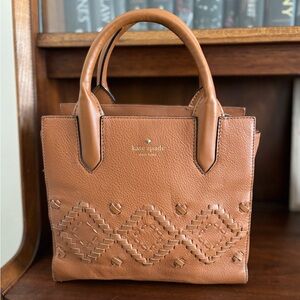 Kate Spade ♠️ Brown Leather Satchel